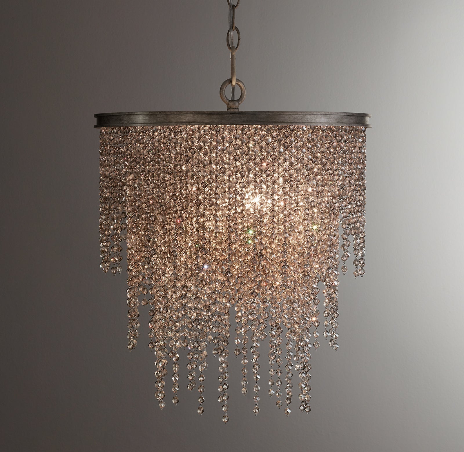 Crystal bead chandelier - B