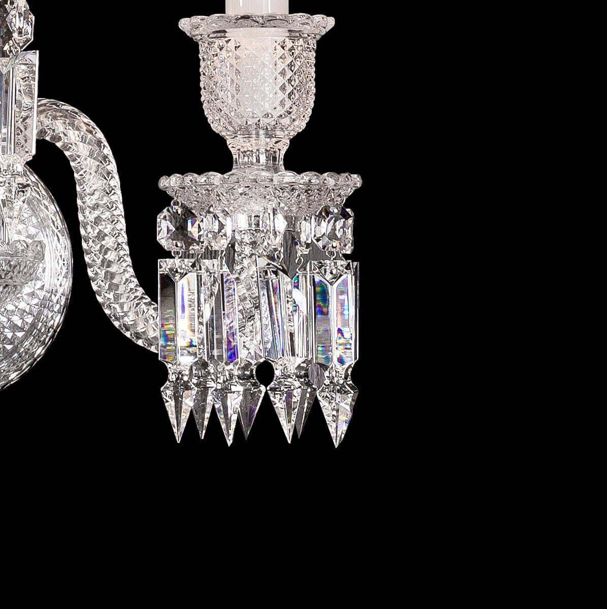 Cristalloire Crystal Wall Sconce