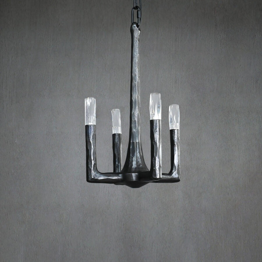 Thaddeas Forged Pendant Light 12"