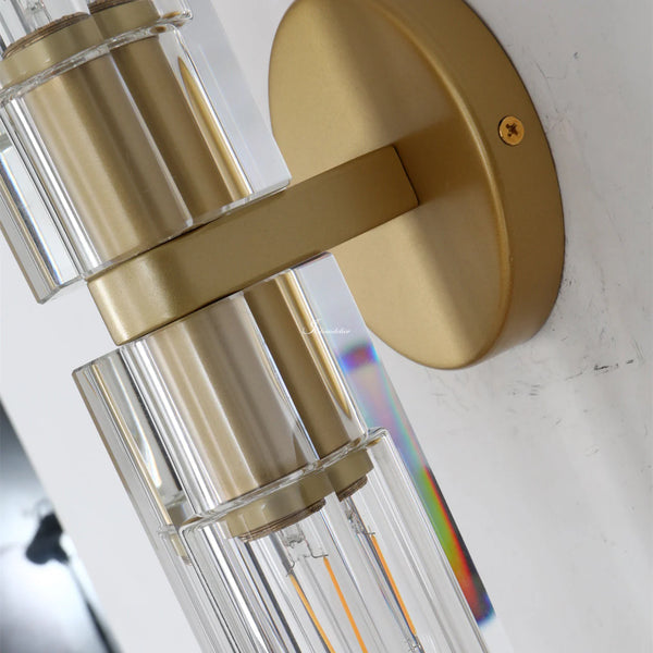 Arcachen Crystal 2 Lights Wall Sconce