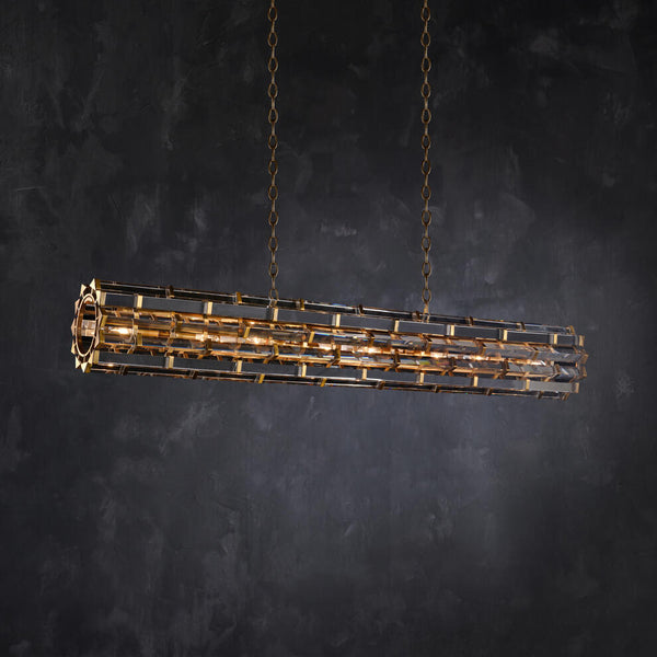 Night Rod Rectangular Pendant