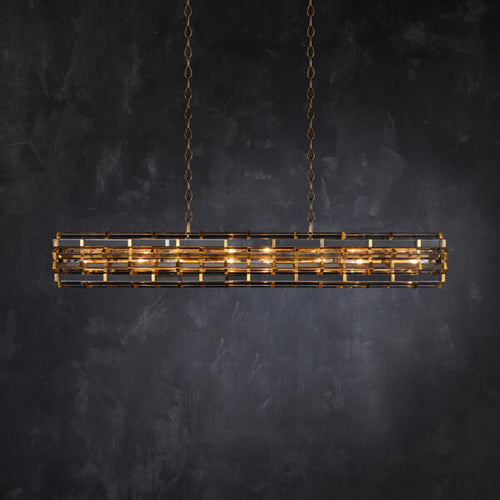 Night Rod Rectangular Pendant