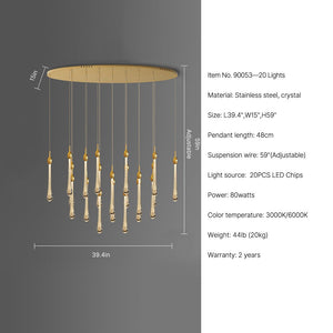 Dew Chandeliers for dining room