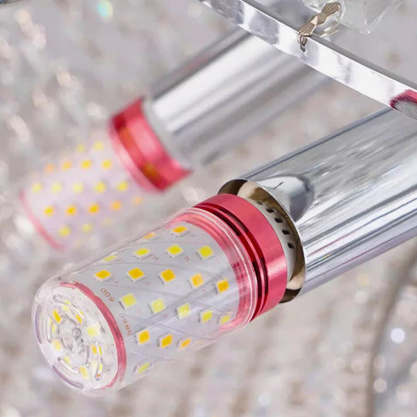 Regalia Modern Luxury Gold Crystal Chandelier