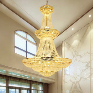 Tower Large Gold Chandelier