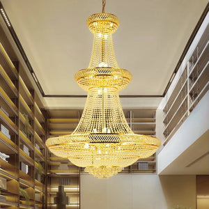 Tower Large Gold Chandelier