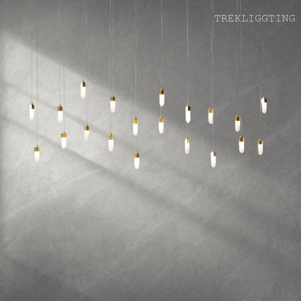 Leo Chandelier-20 Drop Rectangle