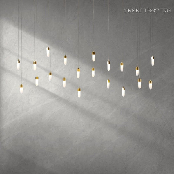 Leo Chandelier-20 Drop Rectangle