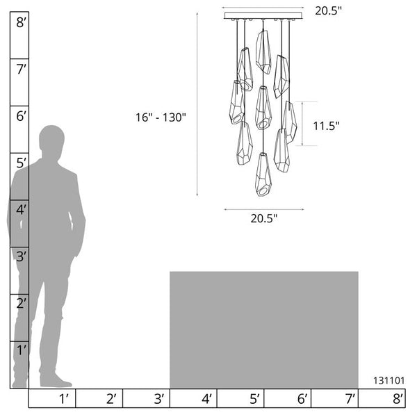 Luma Round Chandelier