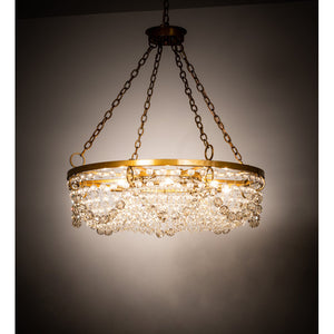 Crystal Bead Chandelier