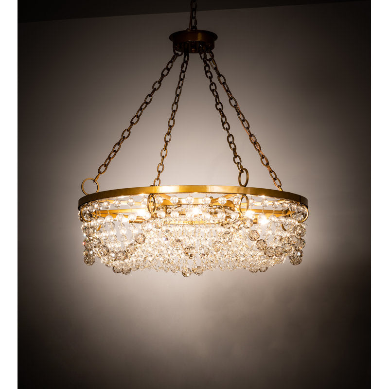 Crystal Bead Chandelier