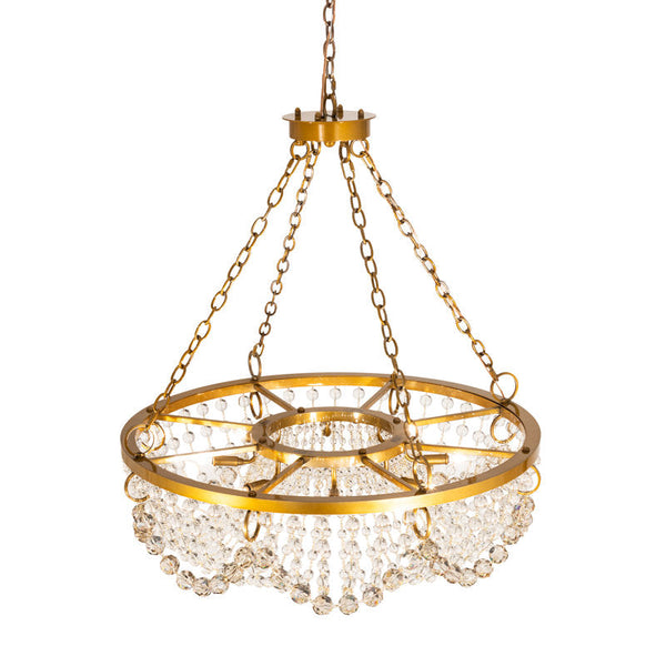 Crystal Bead Chandelier