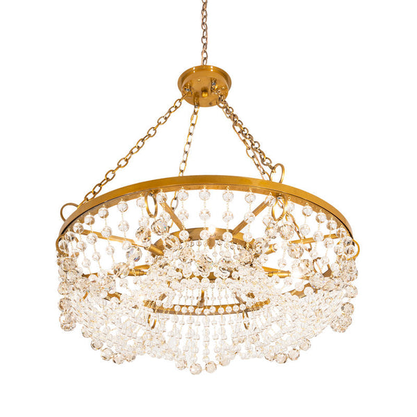 Crystal Bead Chandelier