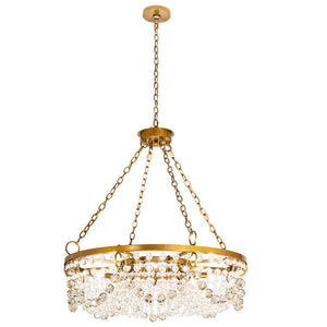 Crystal Bead Chandelier