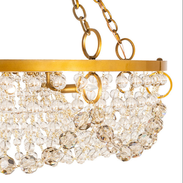 Crystal Bead Chandelier