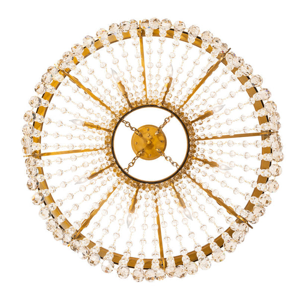 Crystal Bead Chandelier