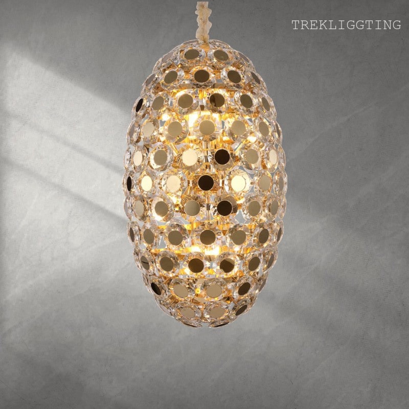 Micael14-Light Crystal Geometric Chandelier