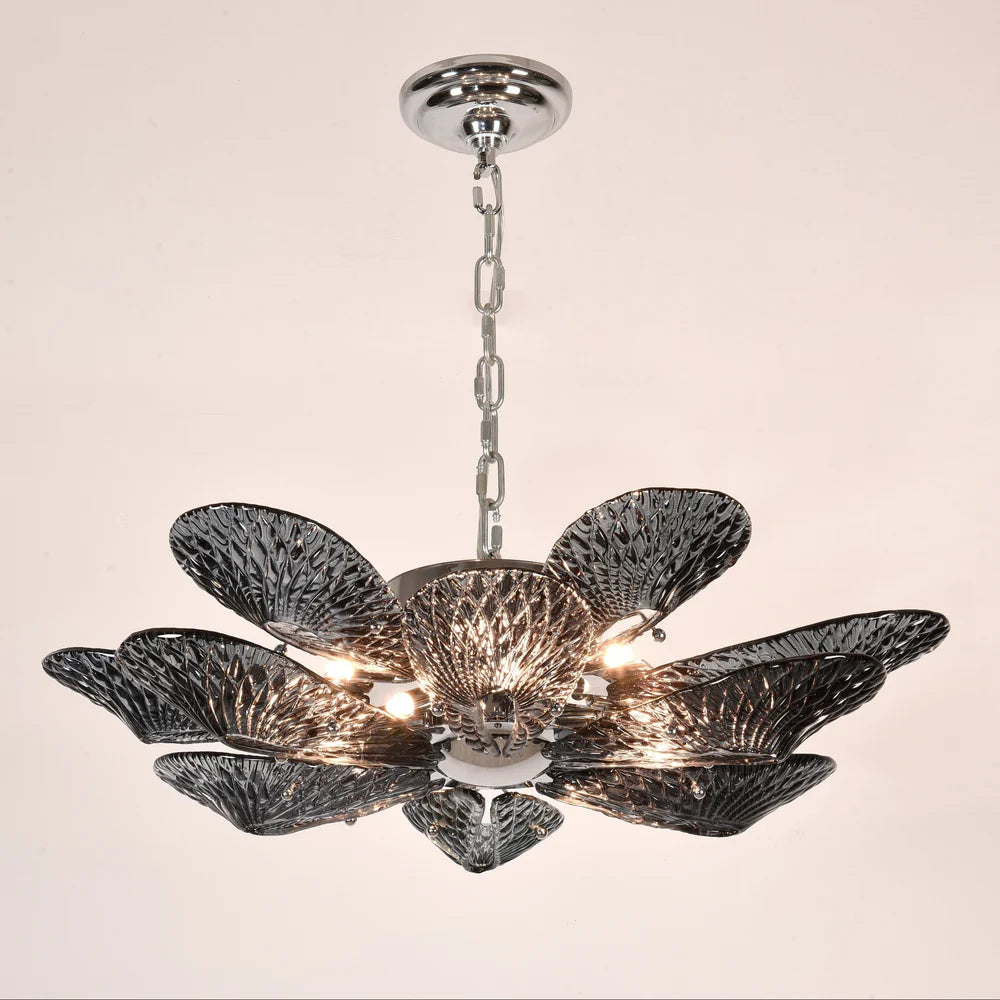 AR Bella Murano Glass Flower Chandelier