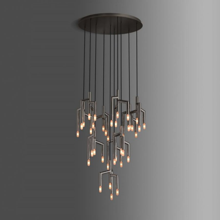 Aria Diorich 10 Light Cirular Chandelier