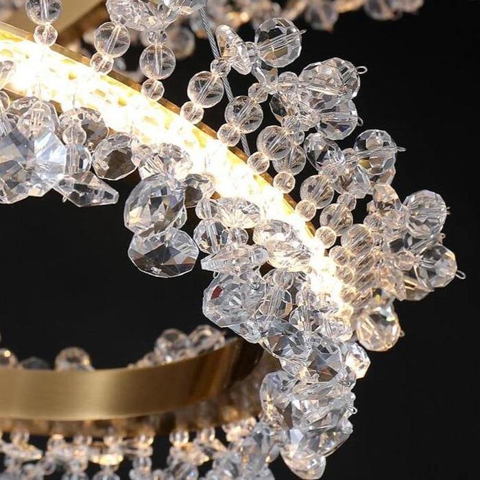Aria Doris 3-Piece Crystal Chandelier
