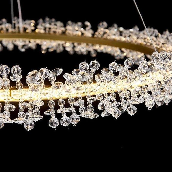 Aria Doris 3-Piece Crystal Chandelier