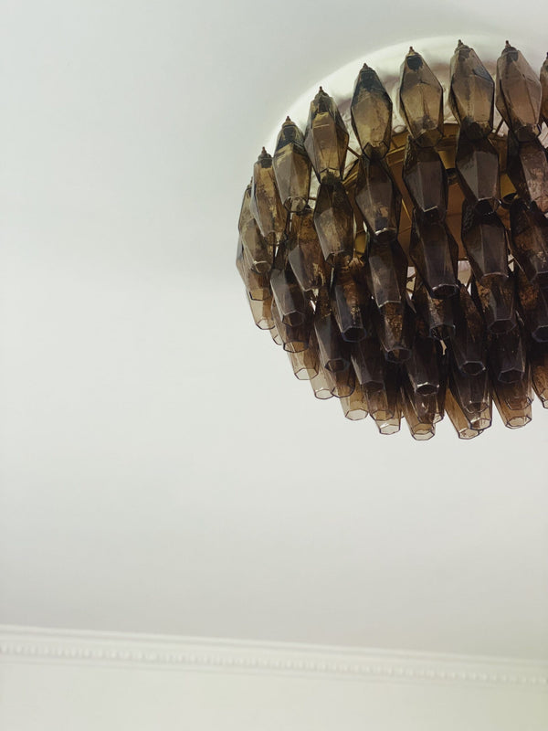 Murano Chandelier – Poliedri – 84 glasses