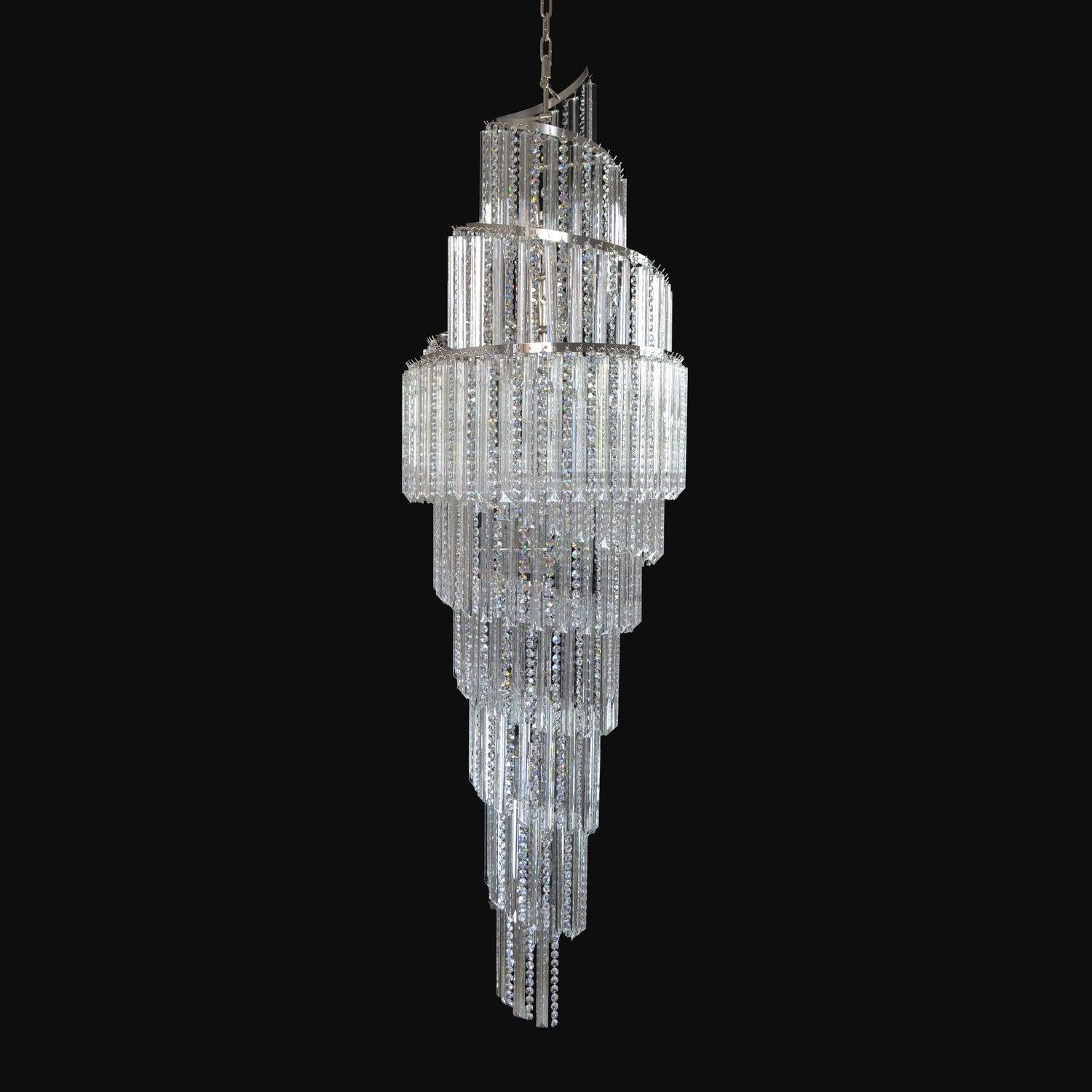 Aria Gaia 20 Crystal Glass Chandelier