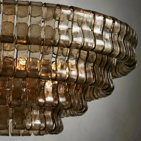 Ghiaccio Round Chandelier 24'' 36''48'' 60''