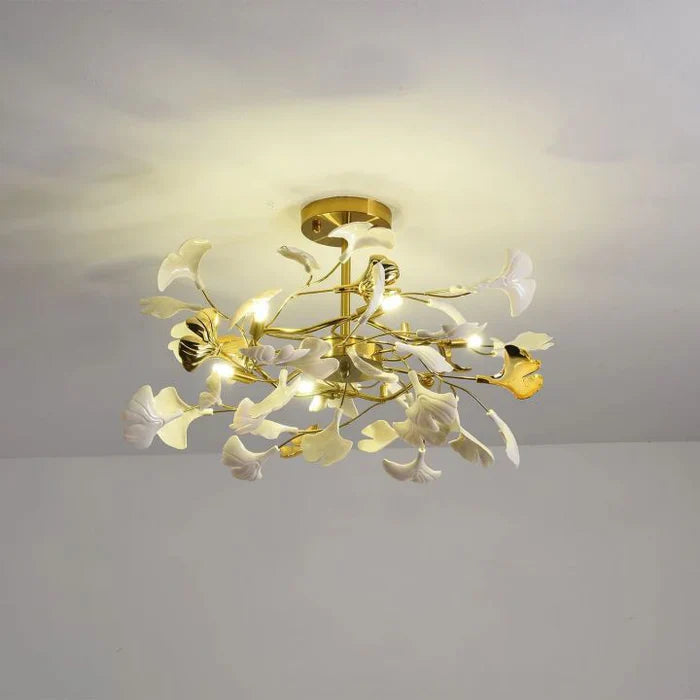 Gingko Luxury Chandelier Style B