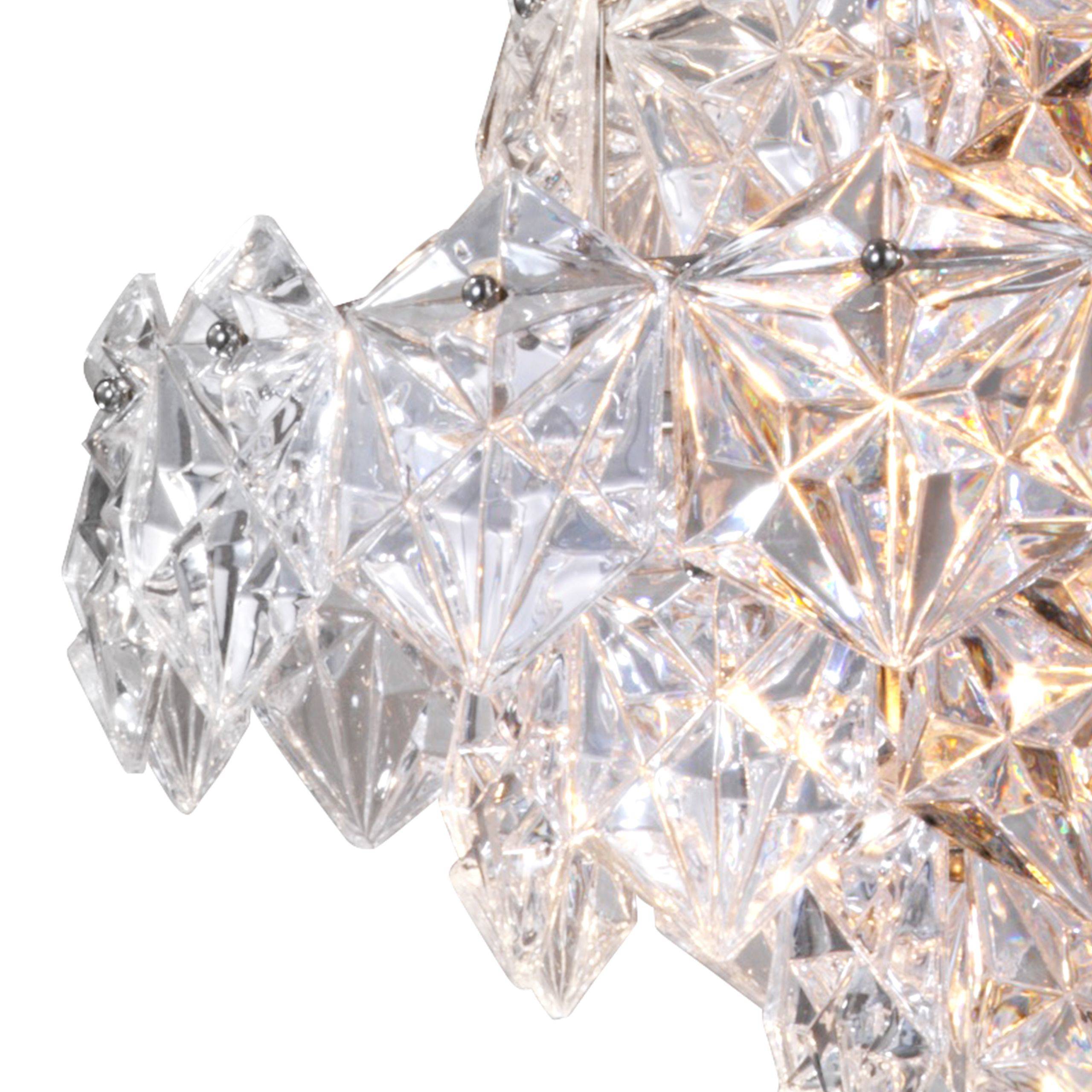 Hermitage S Modern Chandelier - Nickel