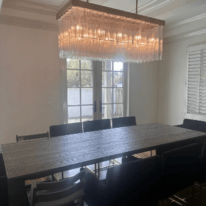 Caelo Linear Chandelier 54"/72” - Arialamps