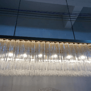 Caelo Linear Chandelier 54"/72” - Arialamps