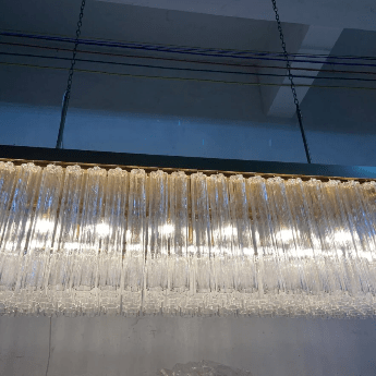 Caelo Linear Chandelier 54"/72” - Arialamps