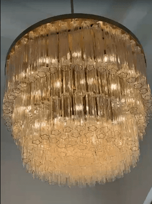 Caelo Round Chandelier 36" - Arialamps