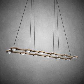 Planets Rectangular Chandelier 54" 72"