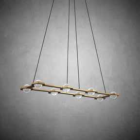 Planets Rectangular Chandelier 54" 72"