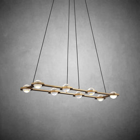 Planets Rectangular Chandelier 54" 72"