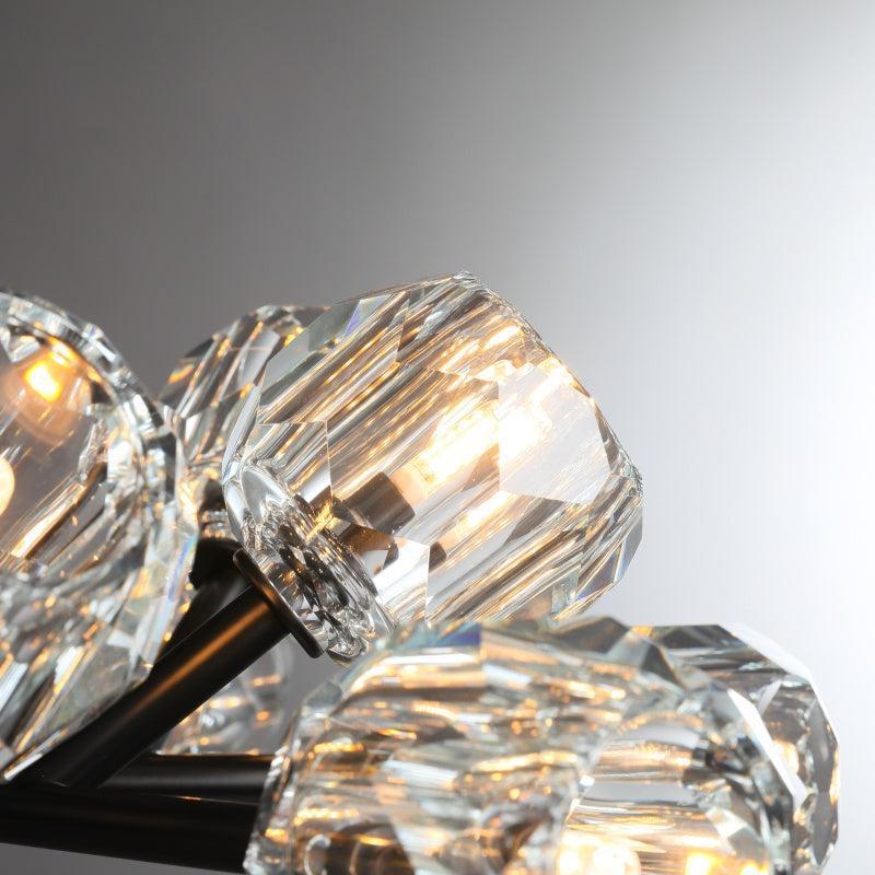 Bille De Crystal Glass Round Chandelier 24"36"48"60"72"