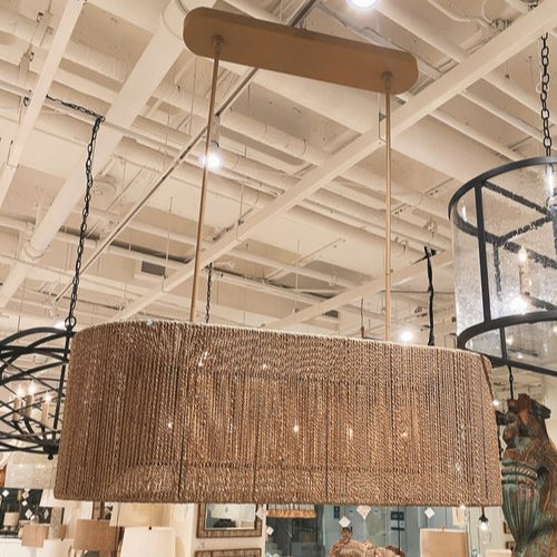 Farrington Abaca Linear Chandelier