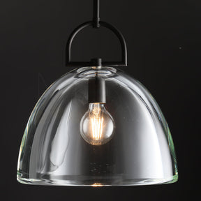 Brandon Dome Pendant 7"/ 11"/14", Kitchen Island Pendant Lamp Fixture