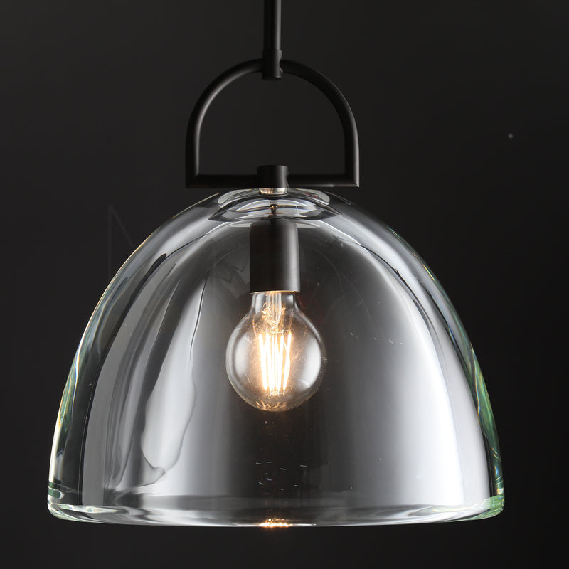 Brandon Dome Pendant 7"/ 11"/14", Kitchen Island Pendant Lamp Fixture