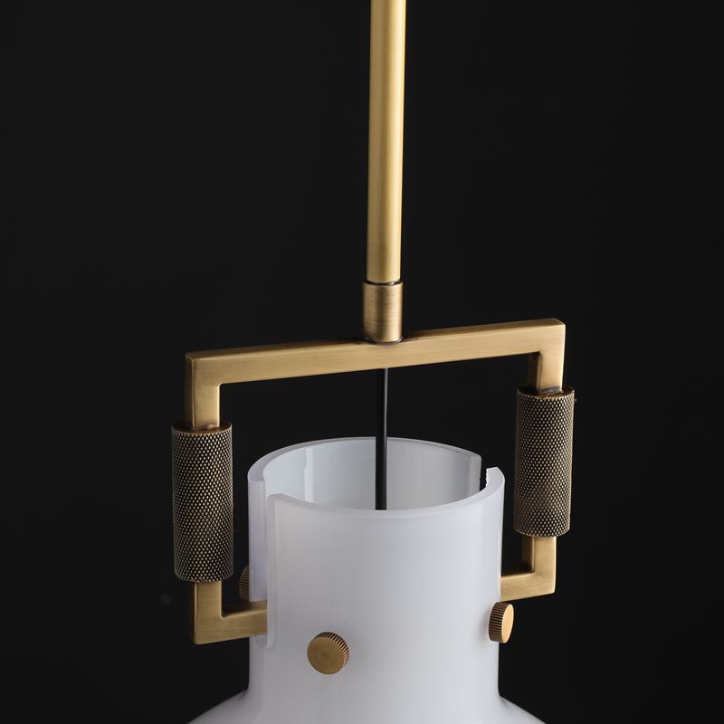 Funda Milk Glass Cloche Kitchen Pendants Lamp 10''14''18''