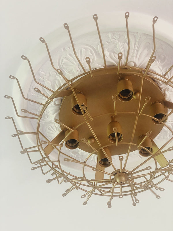 Murano Chandelier – Poliedri – 84 glasses