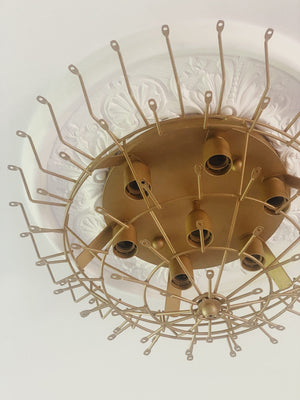 Murano Chandelier – Poliedri – 84 glasses