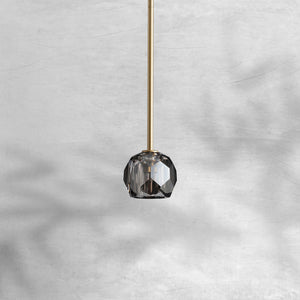 Bille De Crystal Kitchen Island Pendant Light - Arialamps