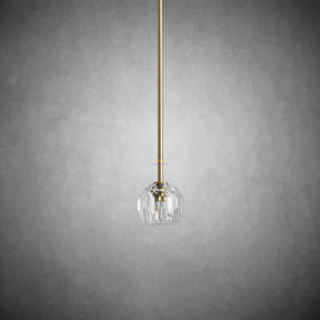 Kristal Ball Crystal Pendant Lighting, Minimalist Pendant Lamp Perfect for Modern Kitchen Islands