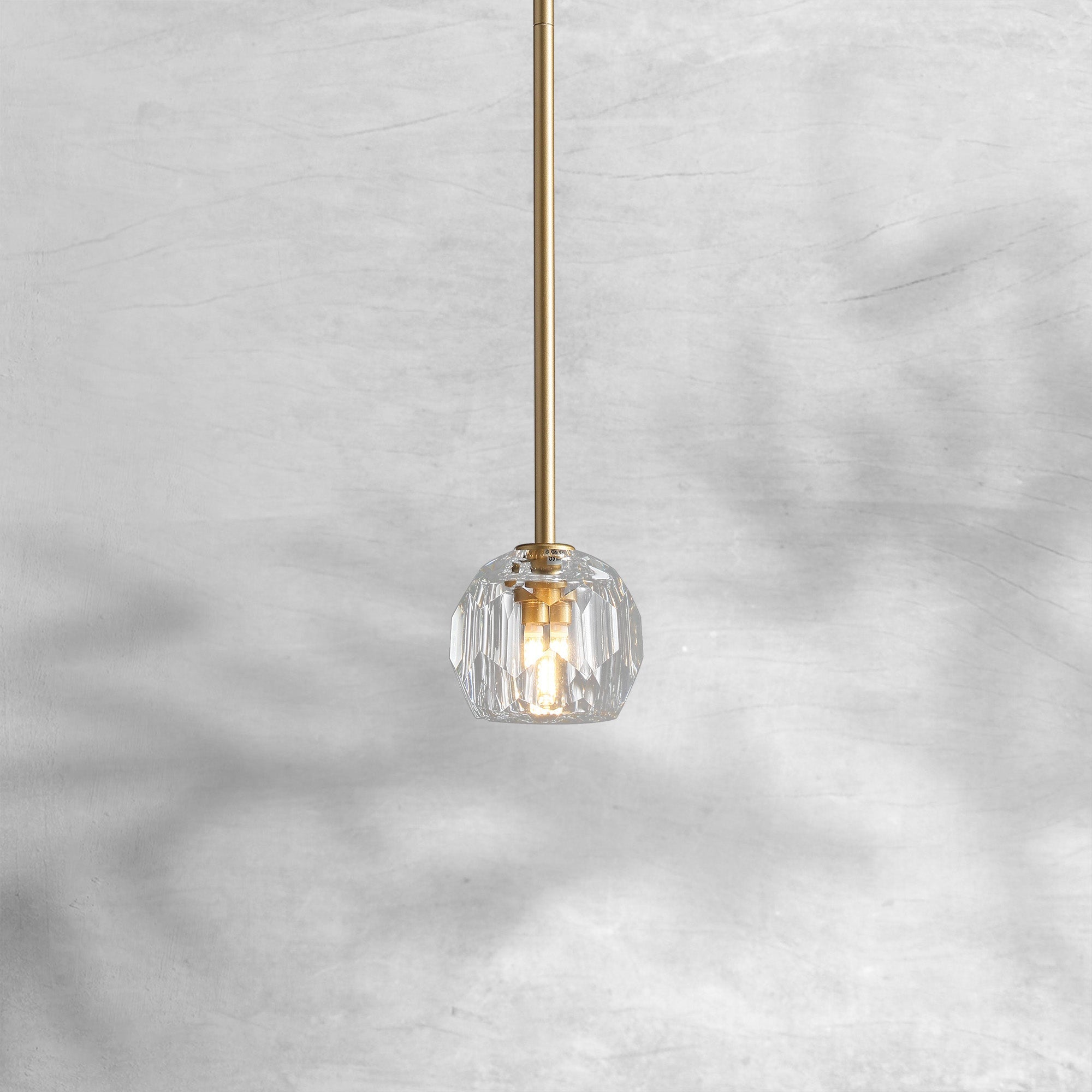 Bille De Crystal Kitchen Island Pendant Light