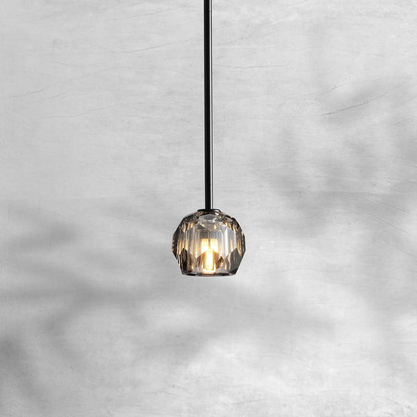 Bille De Crystal Kitchen Island Pendant Light - Arialamps