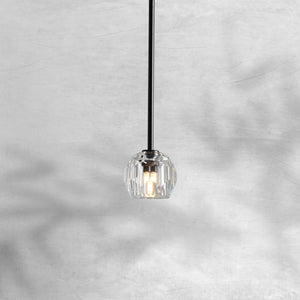 Bille De Crystal Kitchen Island Pendant Light - Arialamps