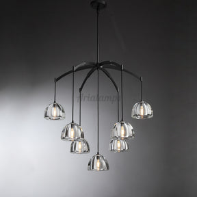 Himer Modern Crystal Round Chandelier